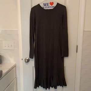 Midi Zara Charcoal Dress